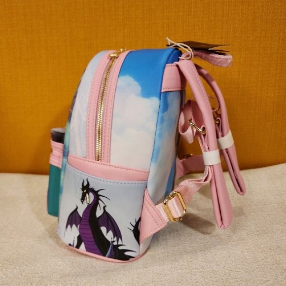 Loungefly Disney Sleeping Beauty Aurora Princess Scene Series Mini Backpack NEW main image 13